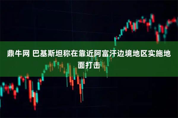 鼎牛网 巴基斯坦称在靠近阿富汗边境地区实施地面打击